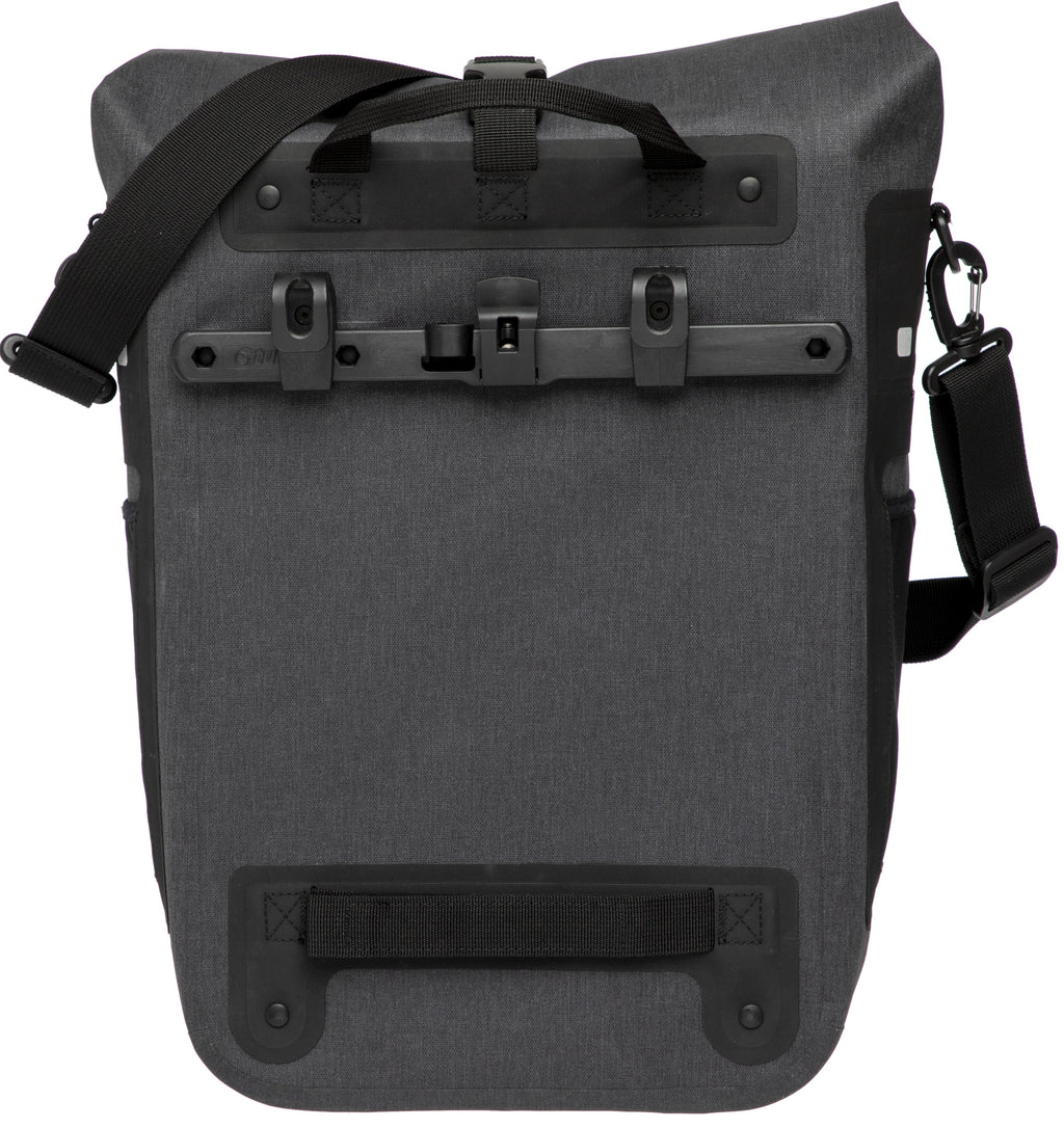 Fietstas New Looxs Varo Single 20 liter 28 x 43 x 17 cm - grijs