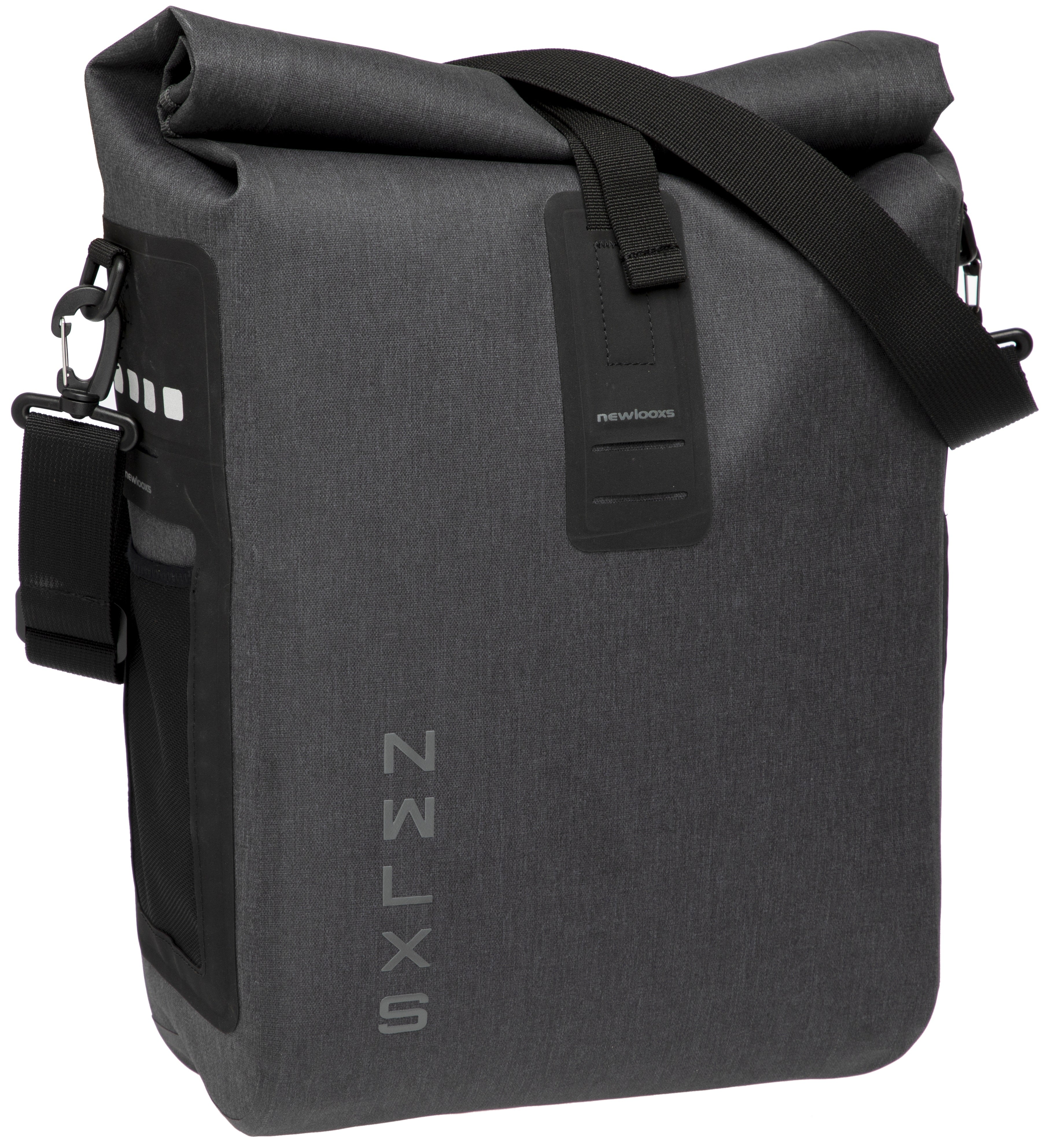 Fietstas New Looxs Varo Single 20 liter 28 x 43 x 17 cm - grijs