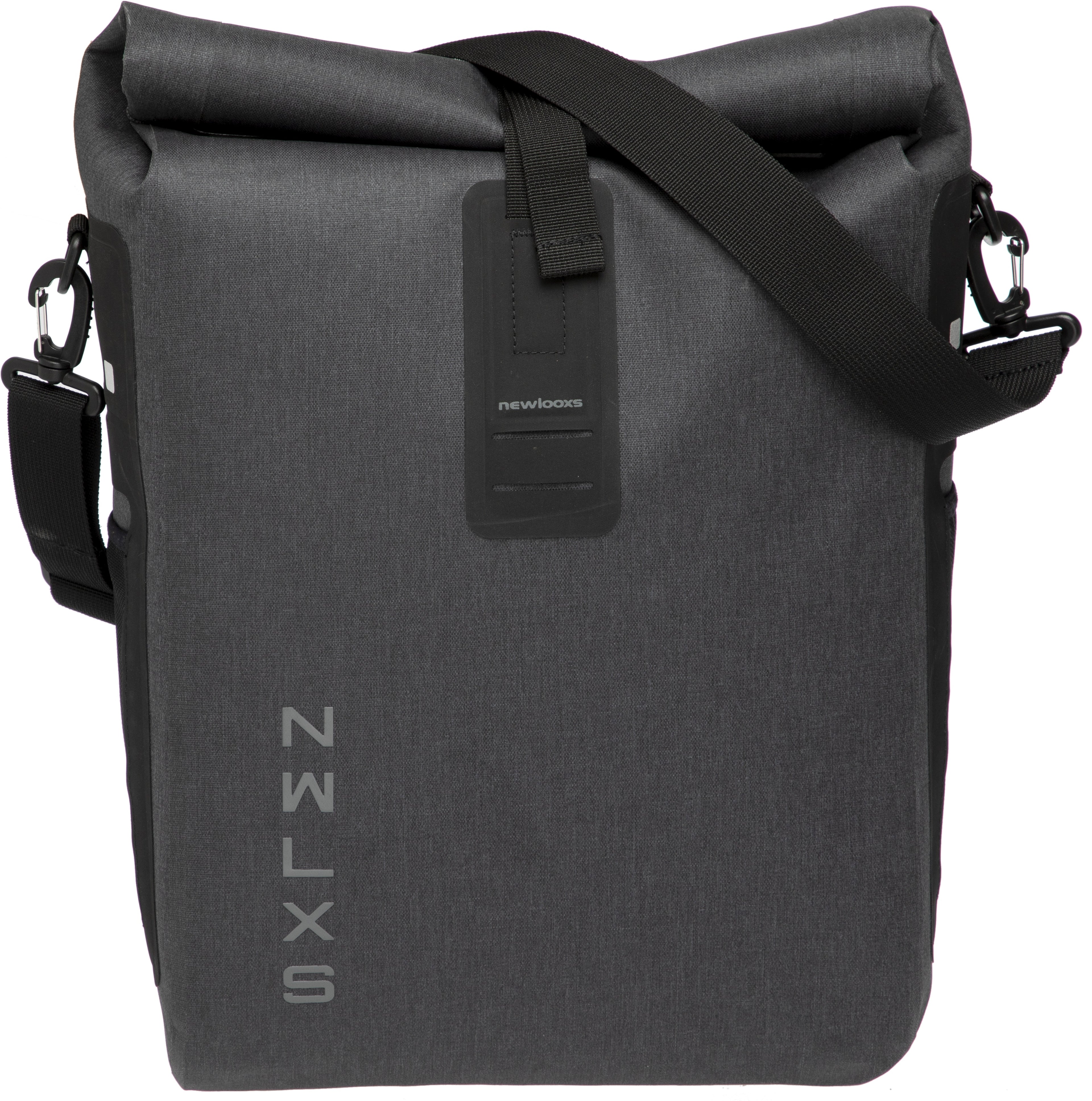 Fietstas New Looxs Varo Single 20 liter 28 x 43 x 17 cm - grijs