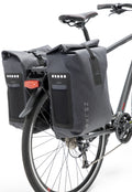 Dubbele fietstas New Looxs Varo Racktime 40 liter 28 x 43 x 17 cm (x2) - grijs