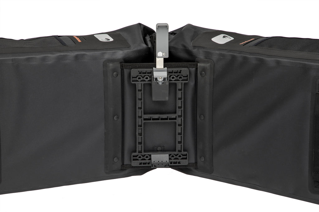 Dubbele fietstas New Looxs Varo Double MIK 40 liter 28 x 43 x 17 cm (x2) - zwart