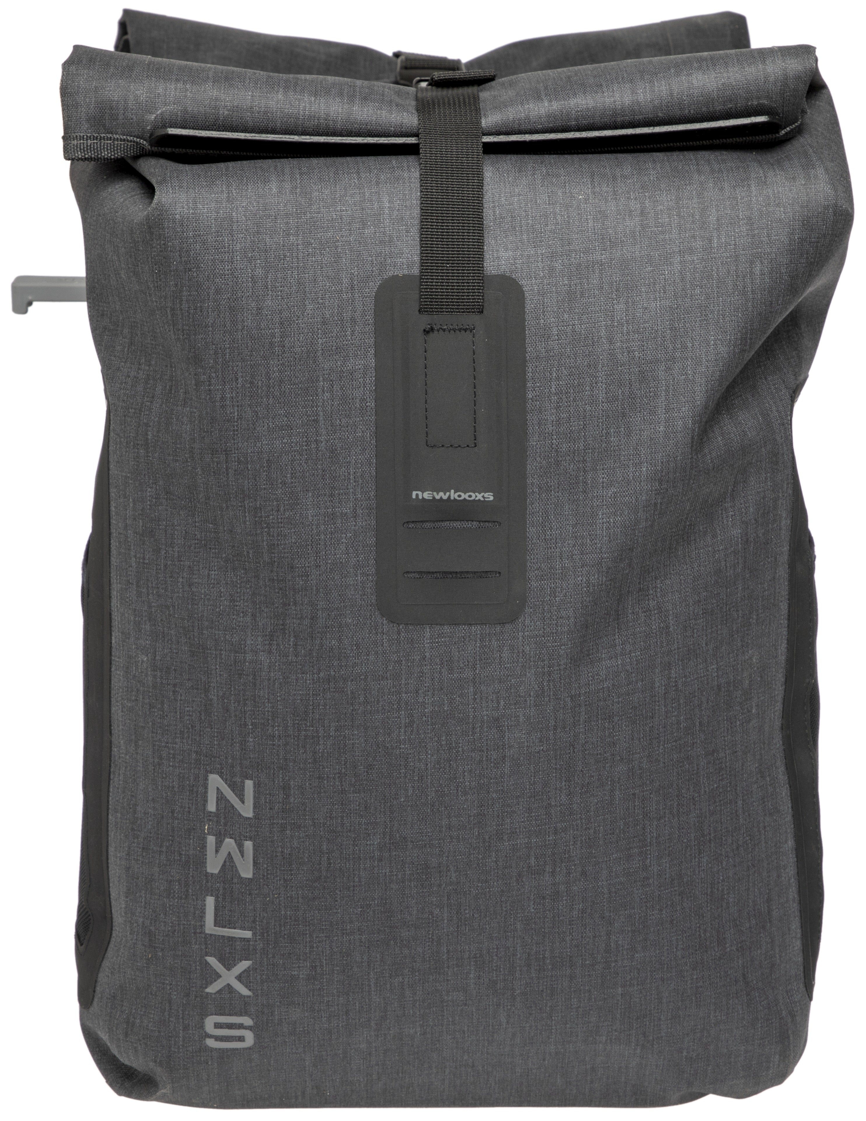 Dubbele fietstas New Looxs Varo Double MIK 40 liter 28 x 43 x 17 cm (x2) - grijs