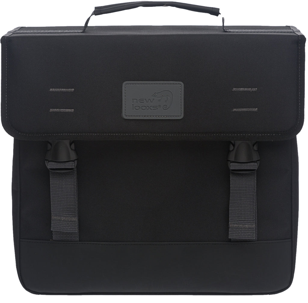 Fietstas New Looxs Origin Single 17 liter 35 x 33 x 15 cm  - zwart