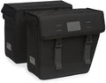 Dubbele fietstas New Looxs Origin Double Hybride 33 liter 35cm x 15cm x 33cm (2x) - zwart