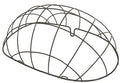 Draadkoepel voor hondenmand Basil Pasja 45cm (45 x 36 x 27 cm)
