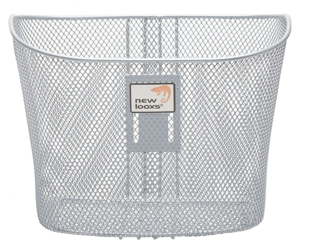 Fietsmand New Looxs Toscane RapidLock 19 liter 34 x 25 x 25 cm - zilver