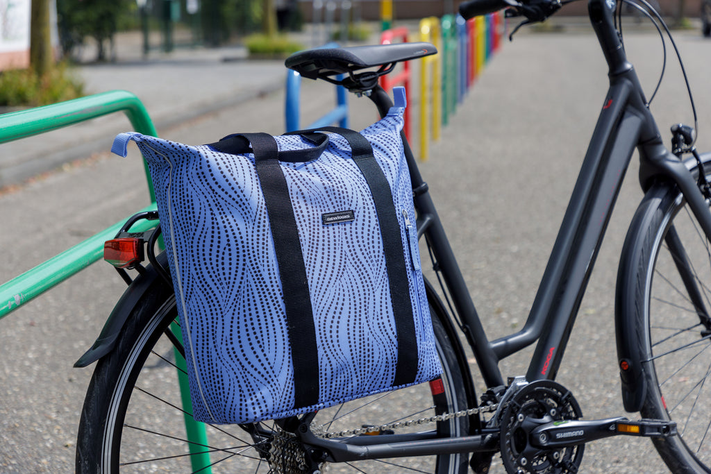 Fietsshopper New Looxs Kota Alma 24 liter - 45 x 18 x 36 cm - blauw
