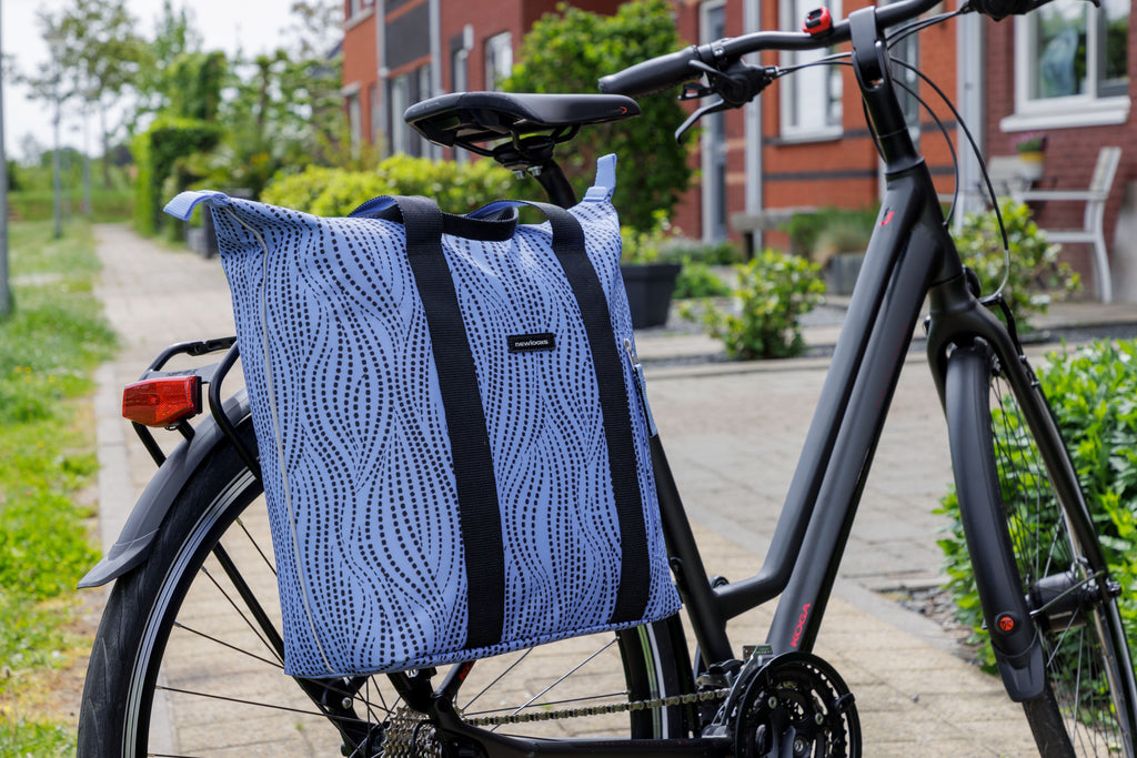 Fietsshopper New Looxs Kota Alma 24 liter - 45 x 18 x 36 cm - blauw