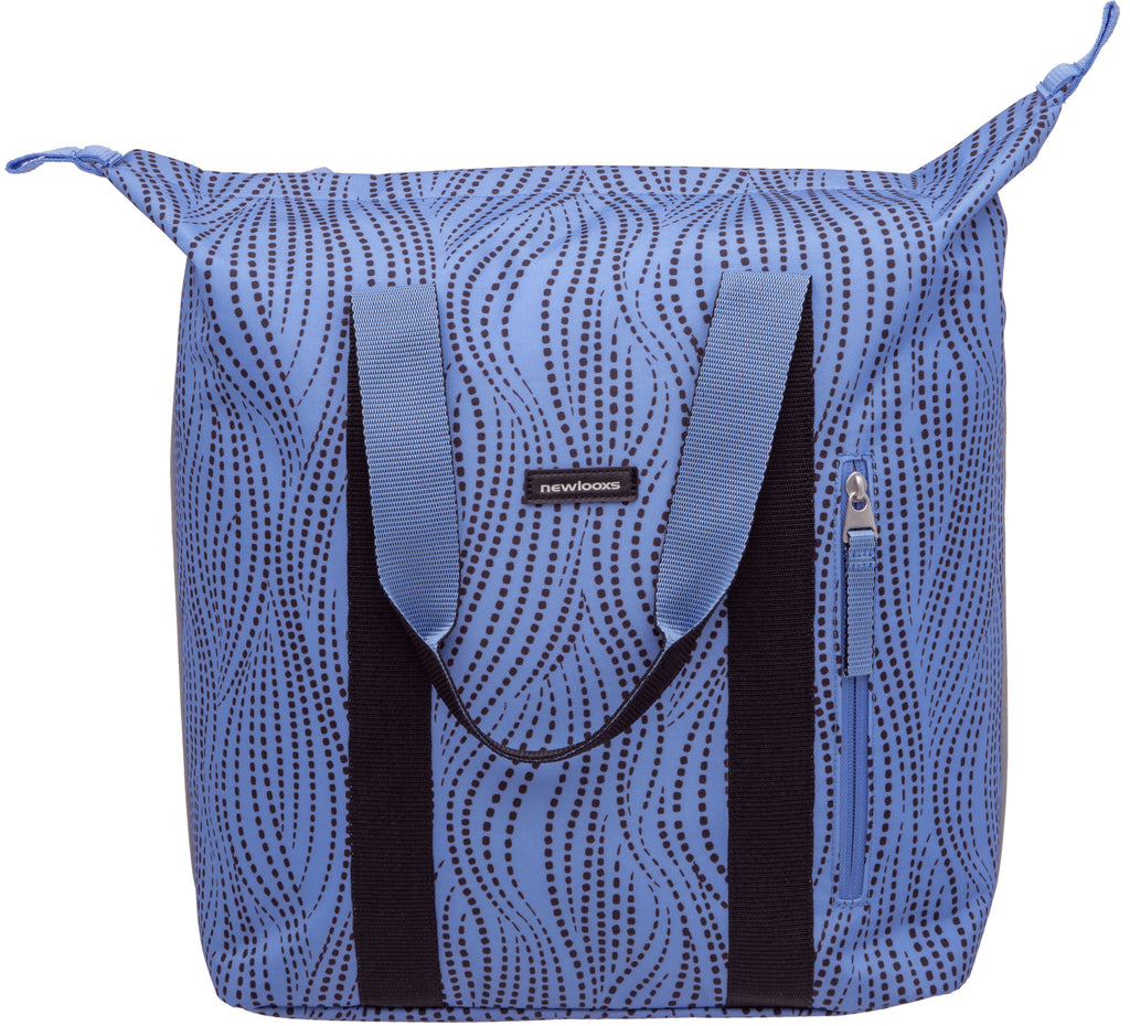 Fietsshopper New Looxs Kota Alma 24 liter - 45 x 18 x 36 cm - blauw