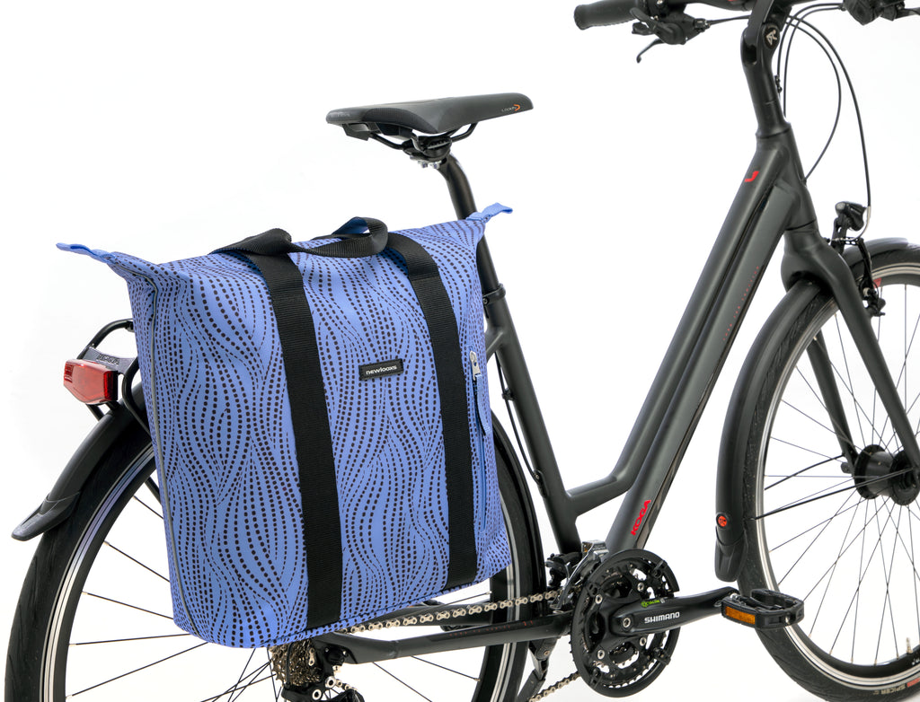 Fietsshopper New Looxs Kota Alma 24 liter - 45 x 18 x 36 cm - blauw