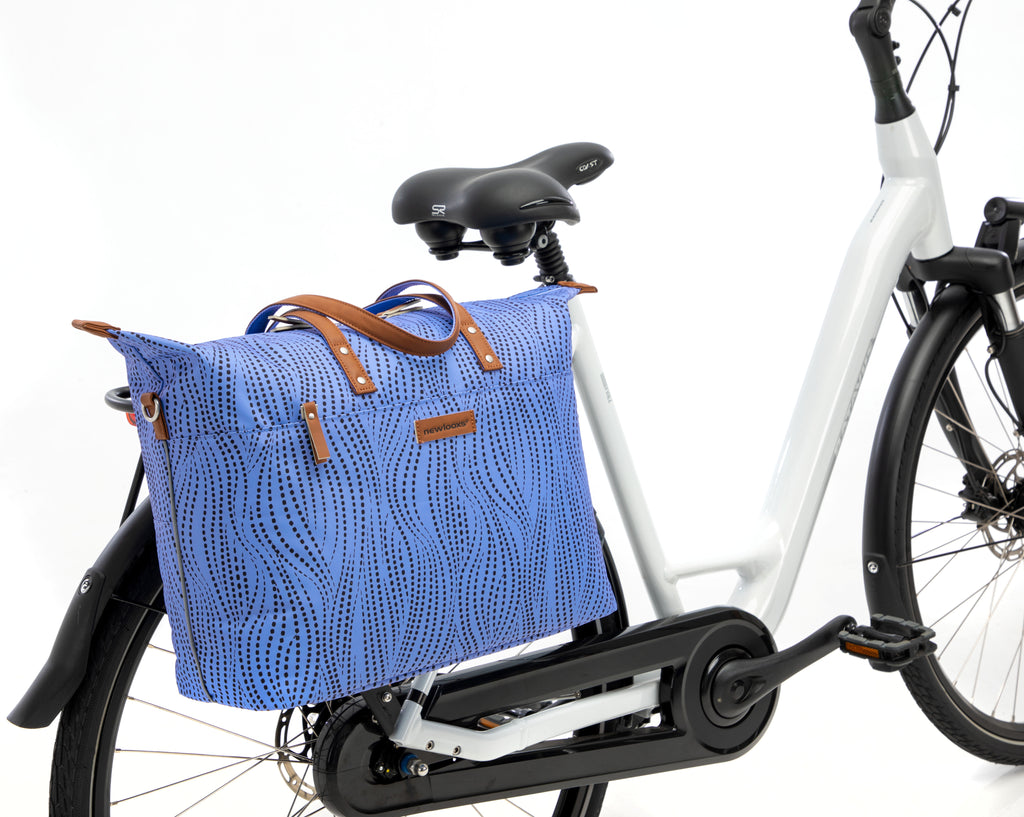 Fietsshopper New Looxs Tendo Alma 21 liter - 34 x 18 x 44 cm - blauw