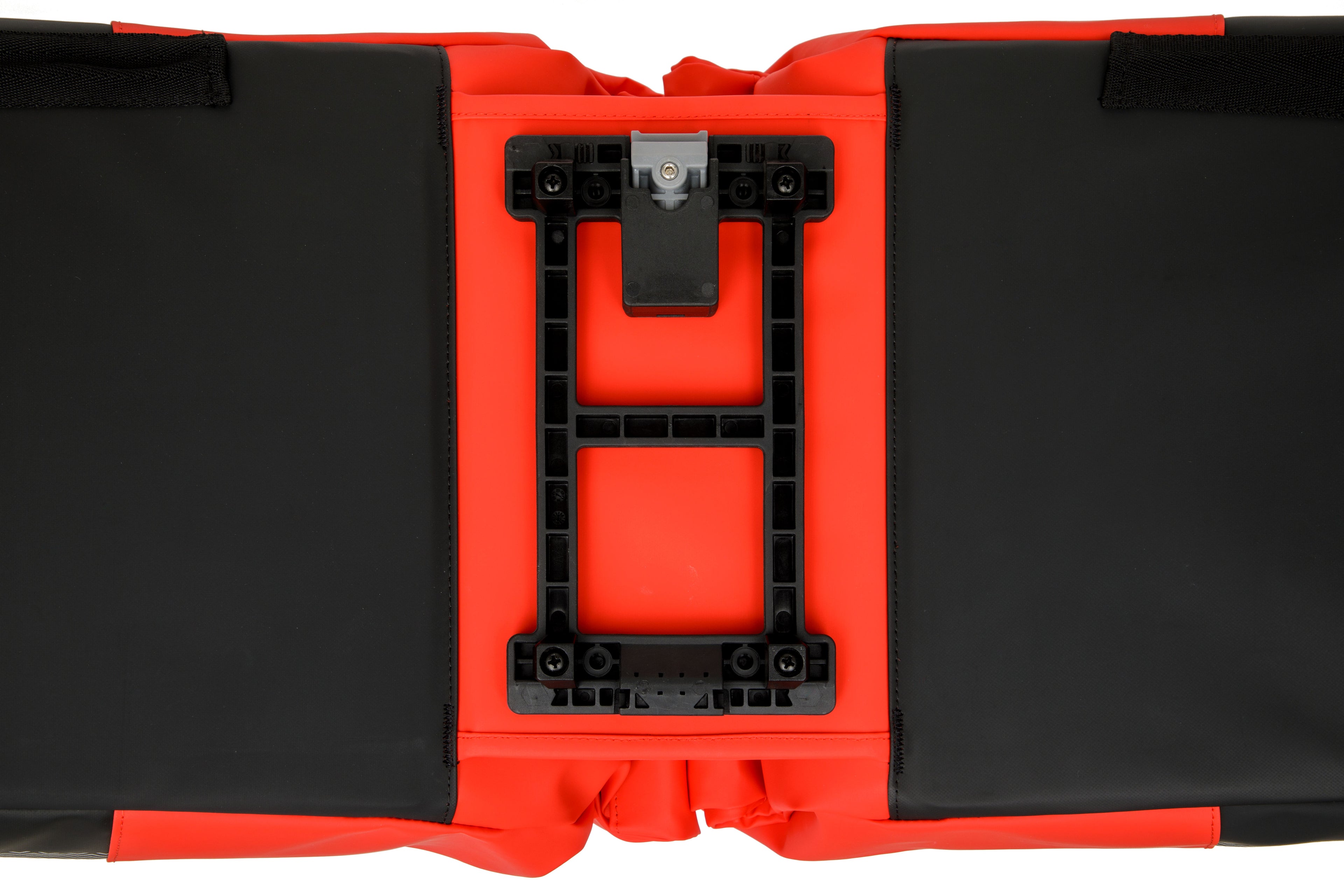 Dubbele fietstas New Looxs Nyborg MIK 34 liter - 30 x 17 x 37cm (x2) - rood/zwart