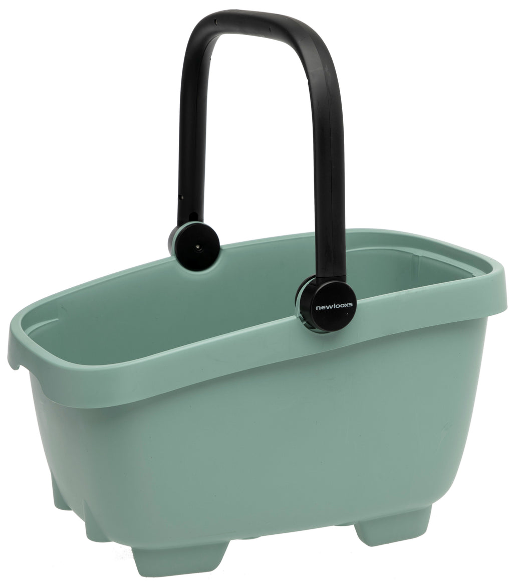 Gerecyclede (honden)fietsmand New Looxs Clipper Racktime 28 liter 49 x 37 x 29 cm - groen