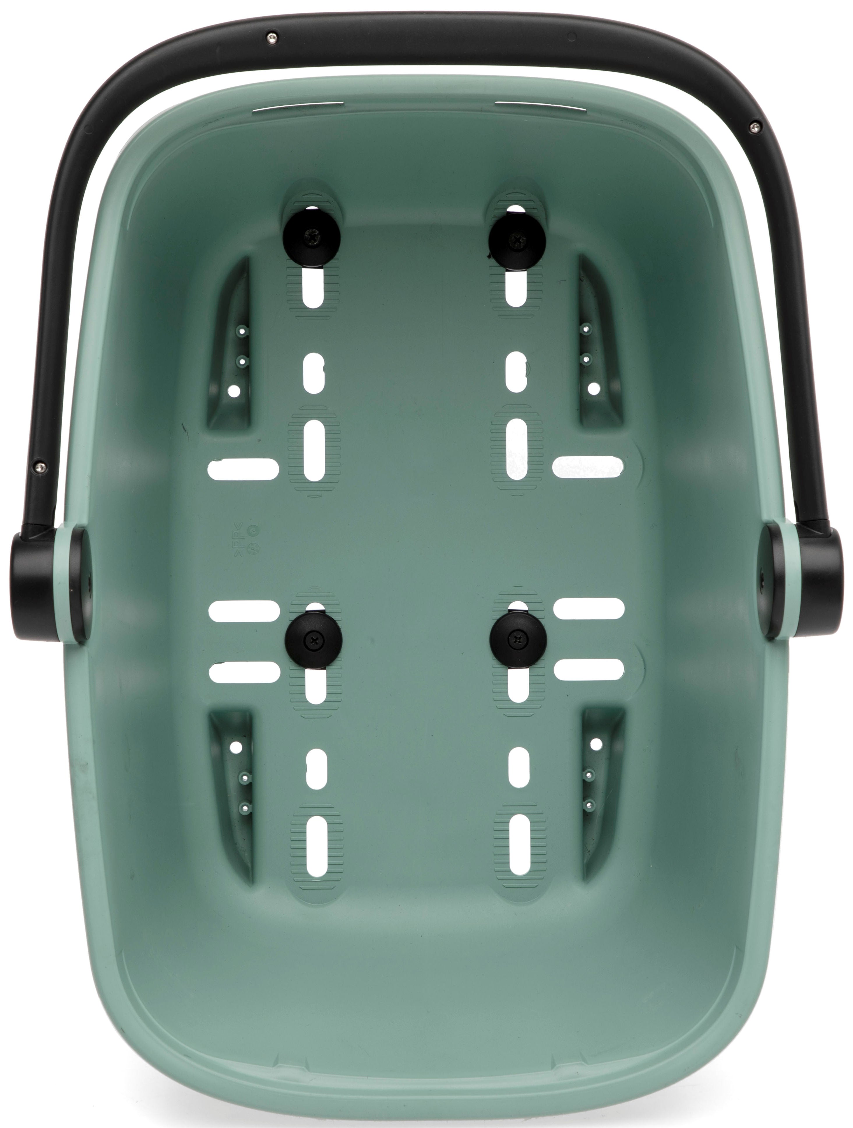 Gerecyclede (honden)fietsmand New Looxs Clipper Racktime 28 liter 49 x 37 x 29 cm - groen