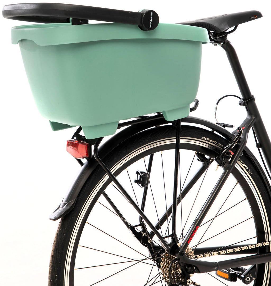 Gerecyclede (honden)fietsmand New Looxs Clipper Racktime 28 liter 49 x 37 x 29 cm - groen