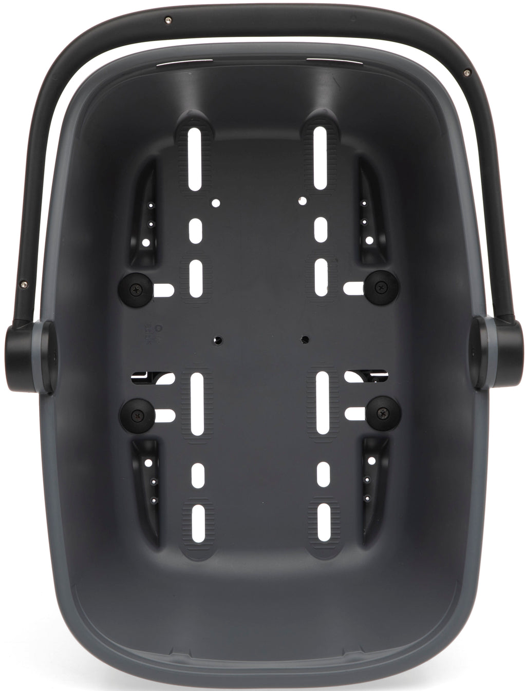 Gerecyclede (honden)fietsmand New Looxs Clipper Racktime 2.0 - anthraciet