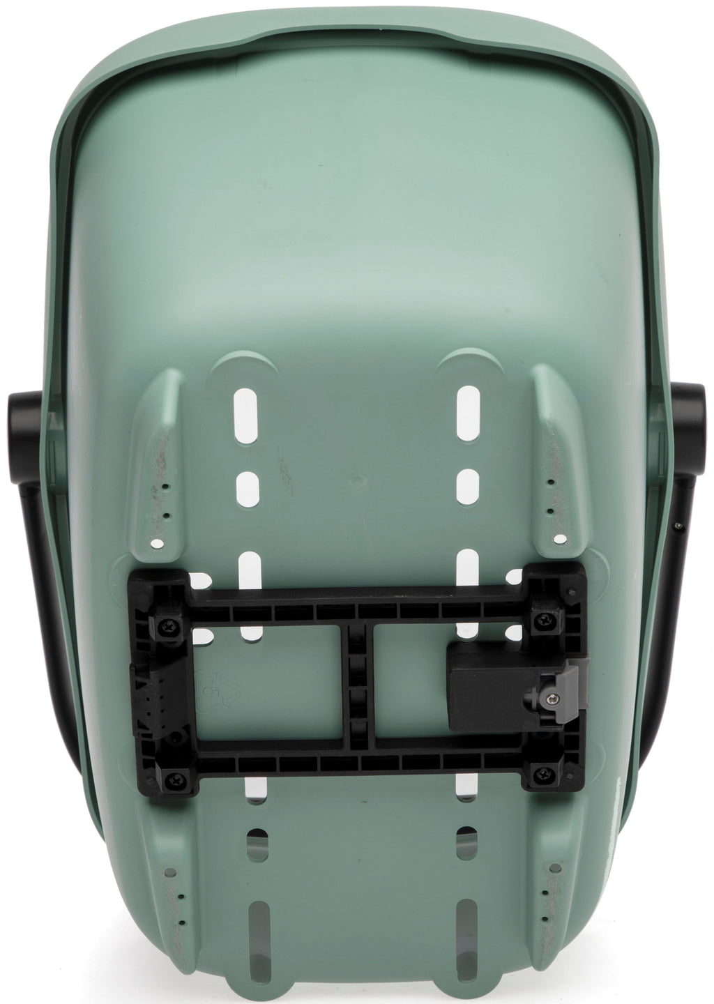 Gerecyclede (honden)fietsmand New Looxs Clipper MIK 28 liter - 49 x 37 x 29 cm - groen
