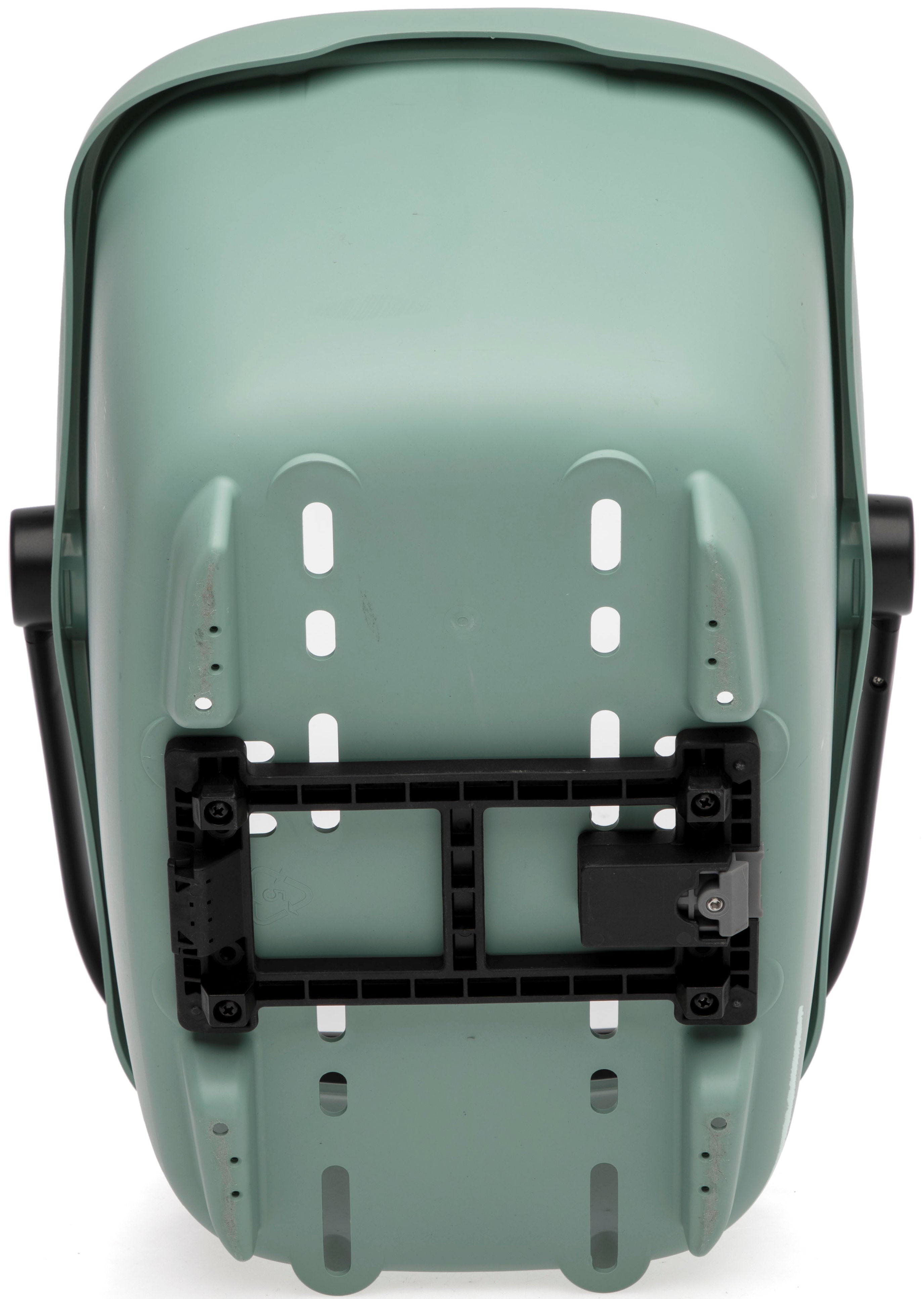 Gerecyclede (honden)fietsmand New Looxs Clipper MIK 28 liter - 49 x 37 x 29 cm - groen