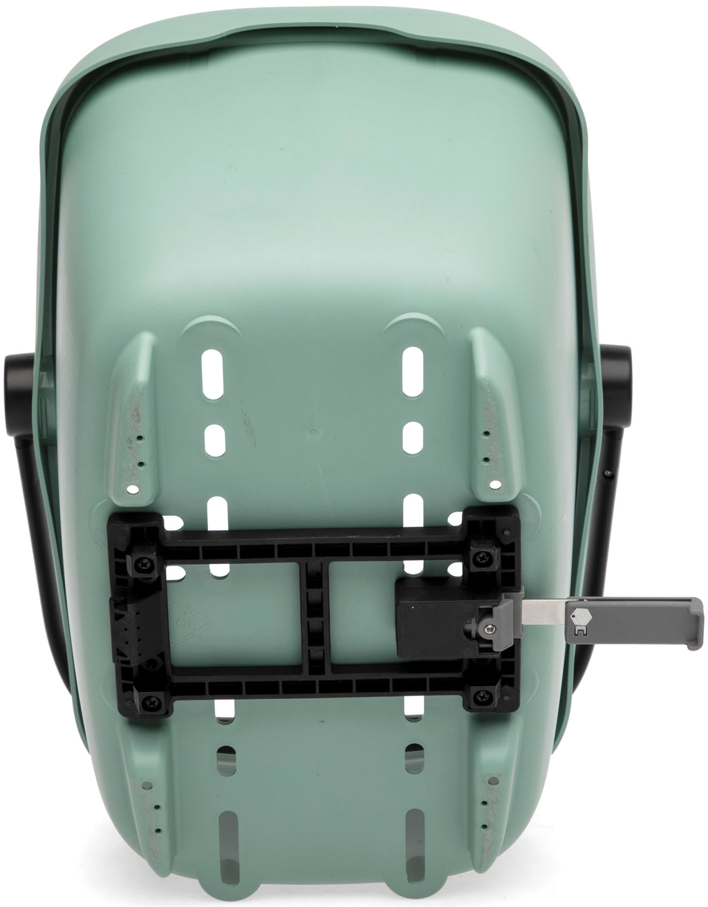 Gerecyclede (honden)fietsmand New Looxs Clipper MIK 28 liter - 49 x 37 x 29 cm - groen