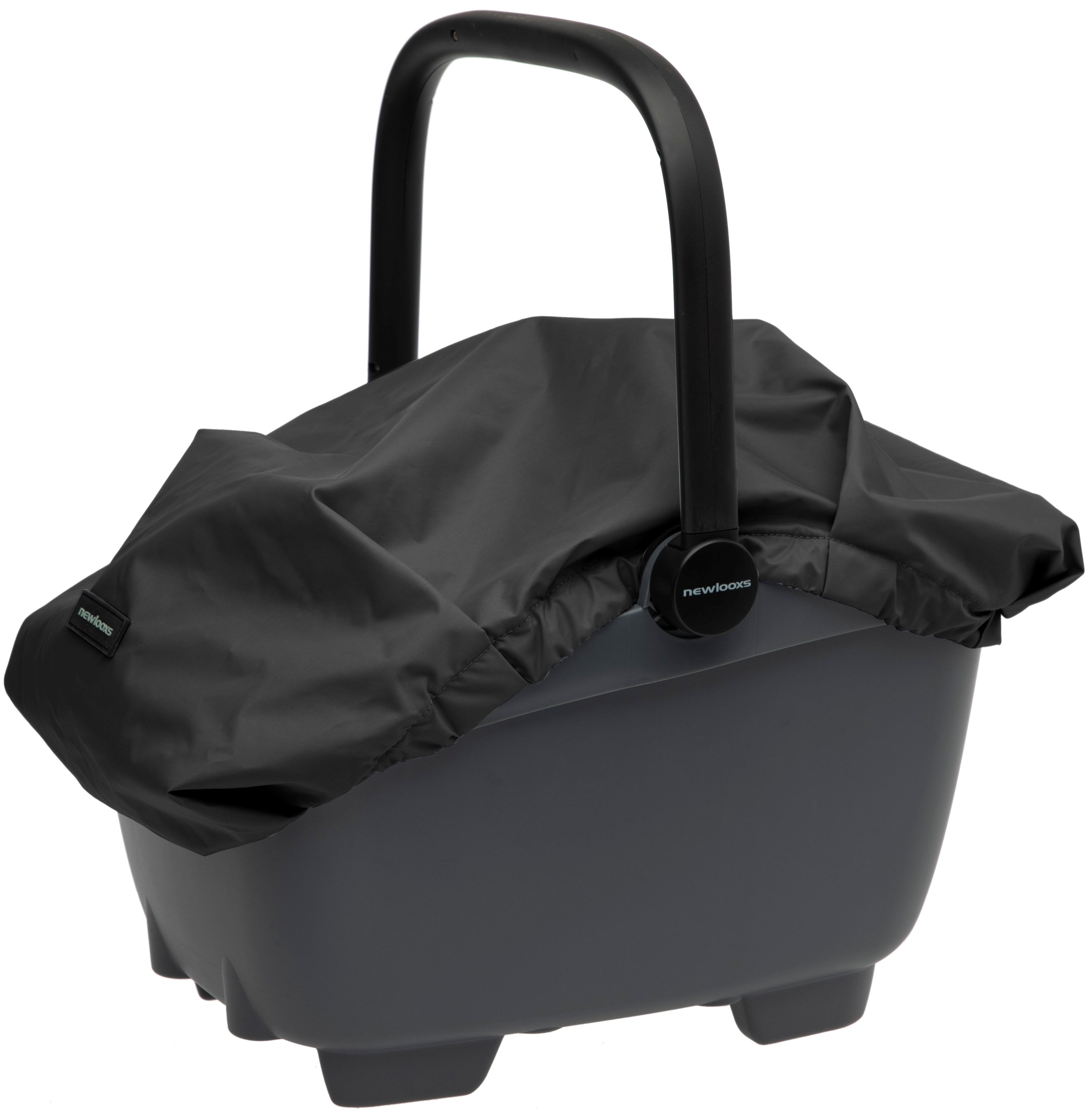 Shopping package New Looxs Clipper - bestaande uit stevige bodemplaat en waterdichte hoes - zwart
