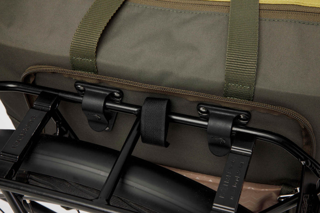 Laptoptas New Looxs Tendo 21 liter 34 x 18 x 44 cm - olijf/geel