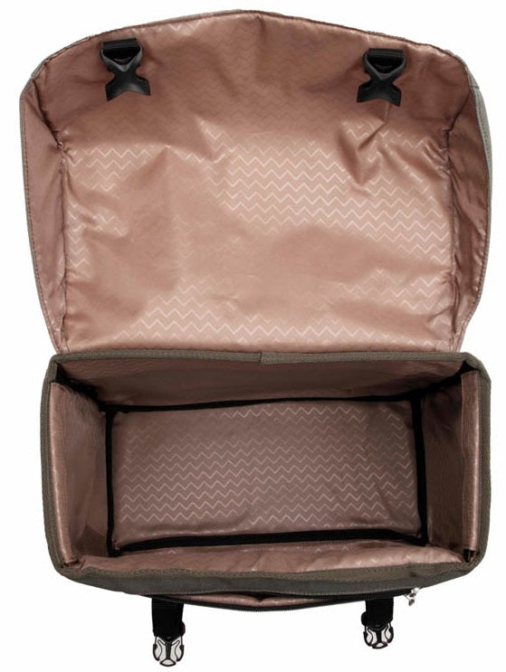 Dubbele fietstas New Looxs Joli 37 liter 38 x 18 x 29 cm (2x) - burgundy/rust