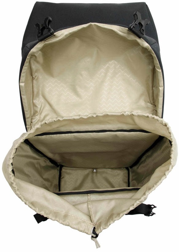 Dubbele fietstas New Looxs Sports MIK 40 liter 32 x 18 x 40 cm (2x) - zwart