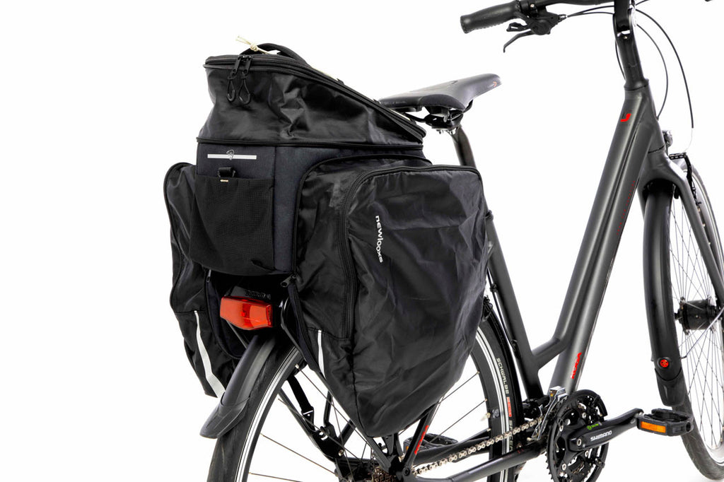 Bagagedragertas New Looxs Sports 29 liter 34.5 x 24 x 20 cm - zwart