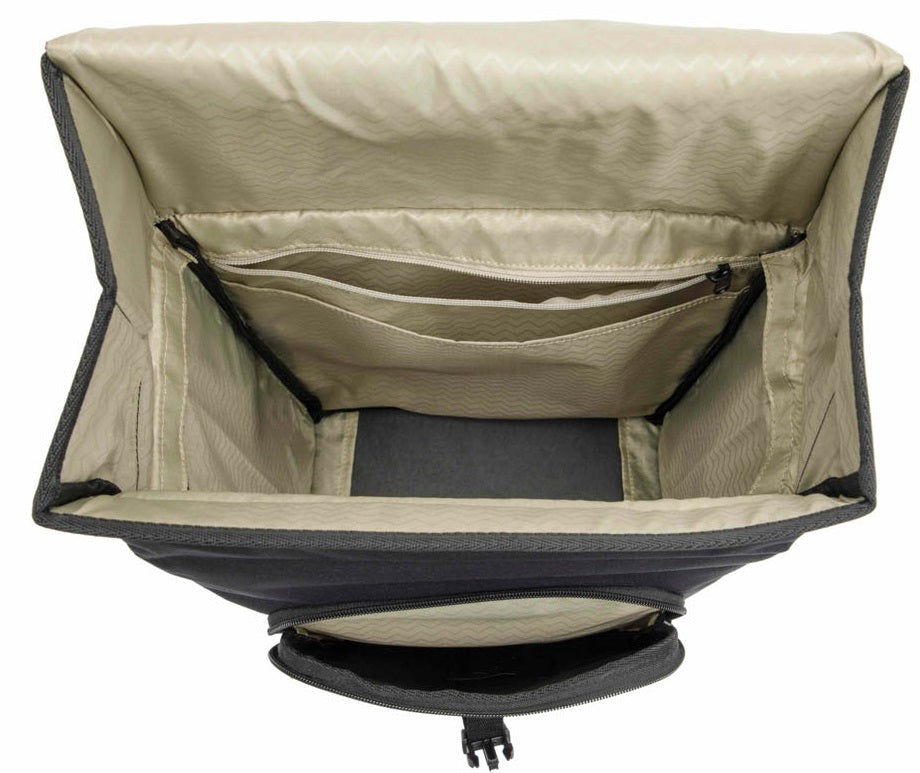 Enkele fietstas New Looxs Tulum 16 liter 35 x 17 x 37cm - groen/grijs