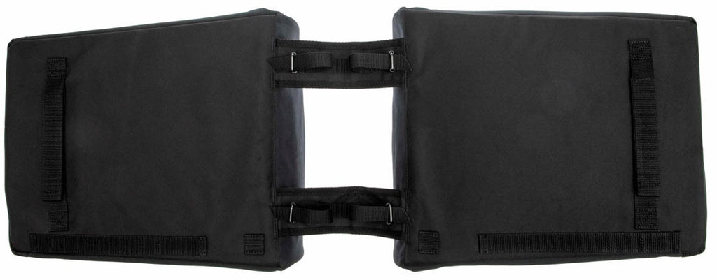 Dubbele fietstas New Looxs Tulum 32 liter 35 x 17 x 37 cm (2x) - zwart