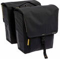 Dubbele fietstas New Looxs Tulum 32 liter 35 x 17 x 37 cm (2x) - zwart afneembaar