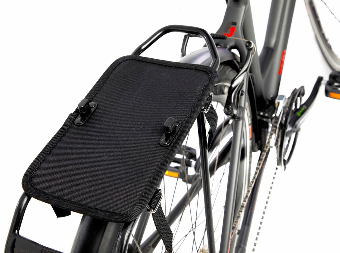 Dubbele fietstas New Looxs Tulum 32 liter 35 x 17 x 37 cm (2x) - zwart afneembaar