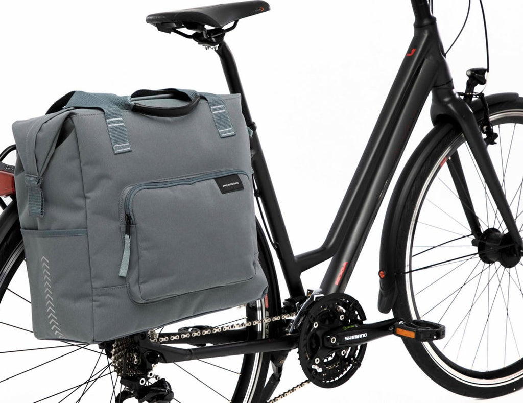 Fietsshopper New Looxs Tulum Camella 26 liter 36 x 22 x 36 cm - grijs/groen