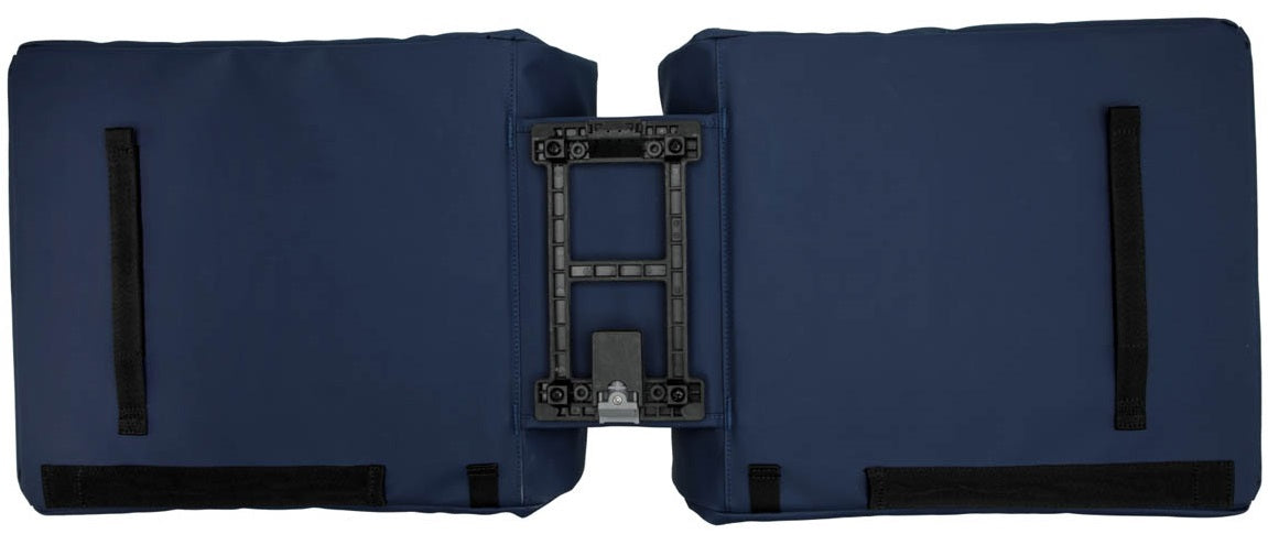 Dubbele fietstas New Looxs Odense MIK 39 liter 34 x 16 x 38 cm (2x) - donkerblauw