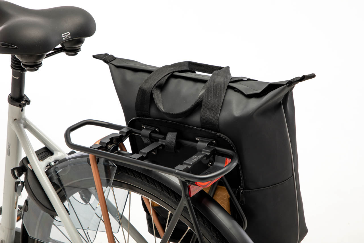 Enkele fietstas New Looxs Odense Kota 24 liter 45 x 18 x 36 cm - donkerblauw