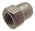 Vooras dopmoer 5/16" Bofix (25 stuks)