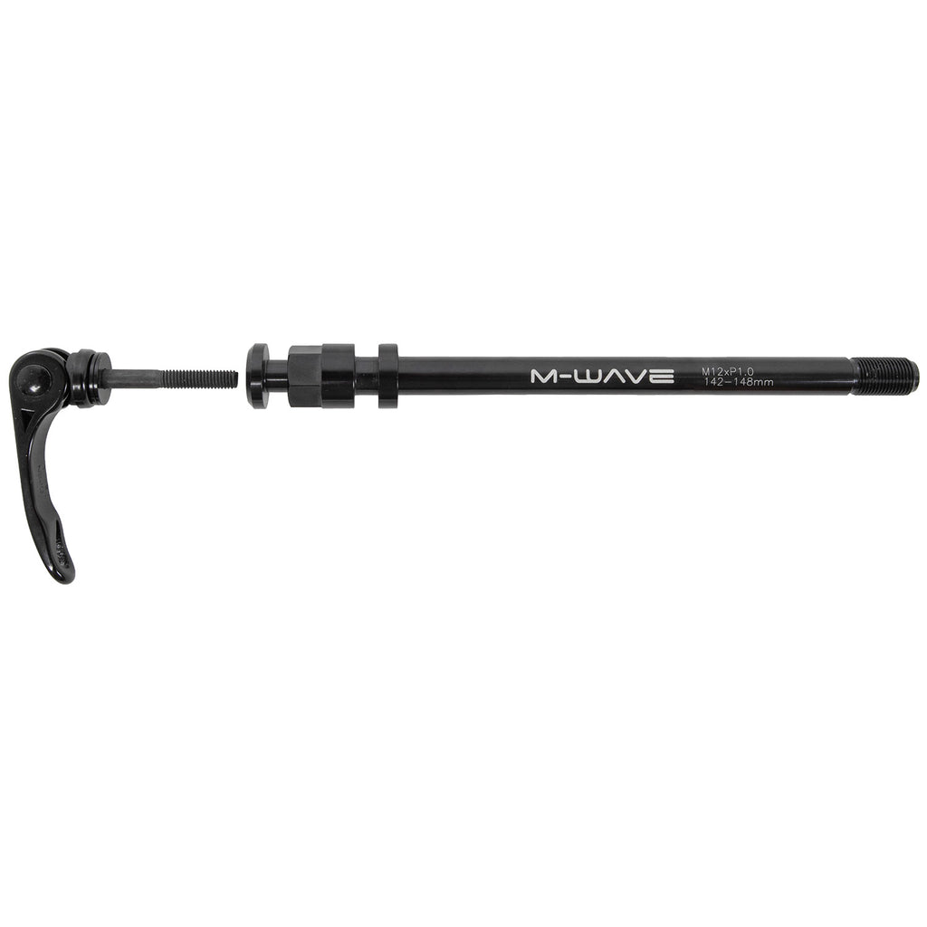 Steekas M-Wave Stalwart Axle Maxle met trailer mount