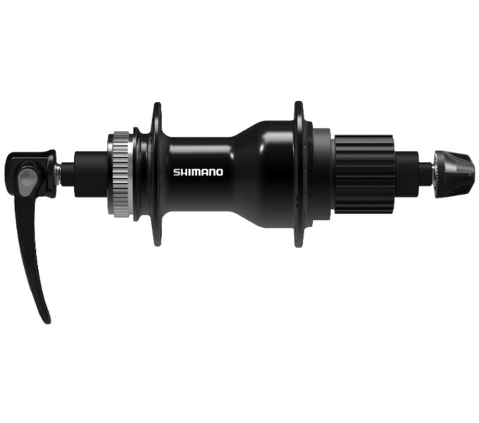 Achternaaf 12 speed Shimano FH-QC500-MS-B Micro Spline - CL - 36 gaats - 135 mm inbouw - zwart