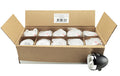 Simson batterij koplamp Classic Luxurious - zwart (10 stuks in box)