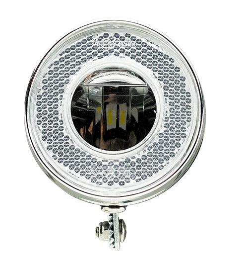 Simson batterij koplamp Classic Luxurious - zwart (10 stuks in box)