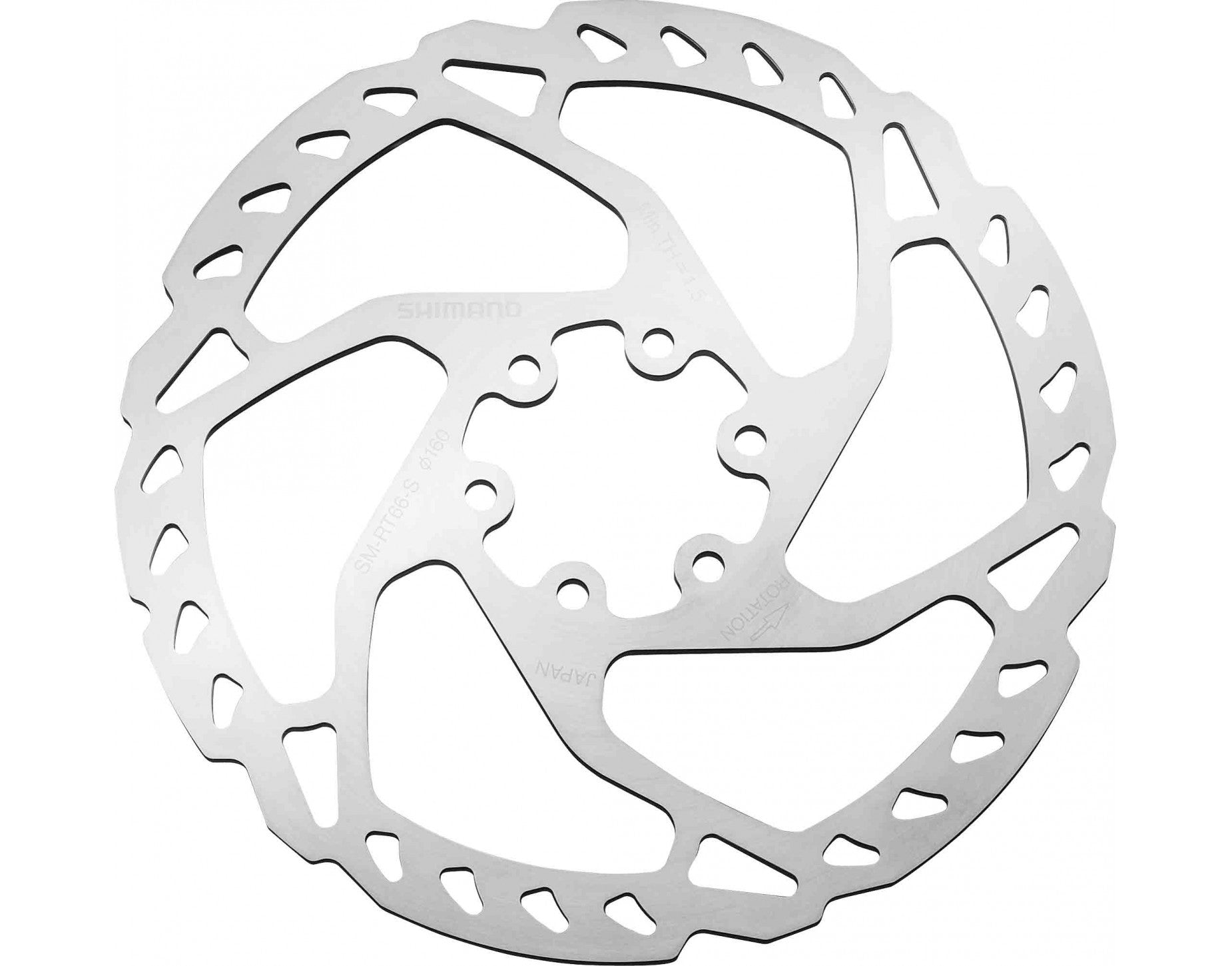 Remschijf 180mm Shimano SLX/Deore 6-bout  SM-RT66