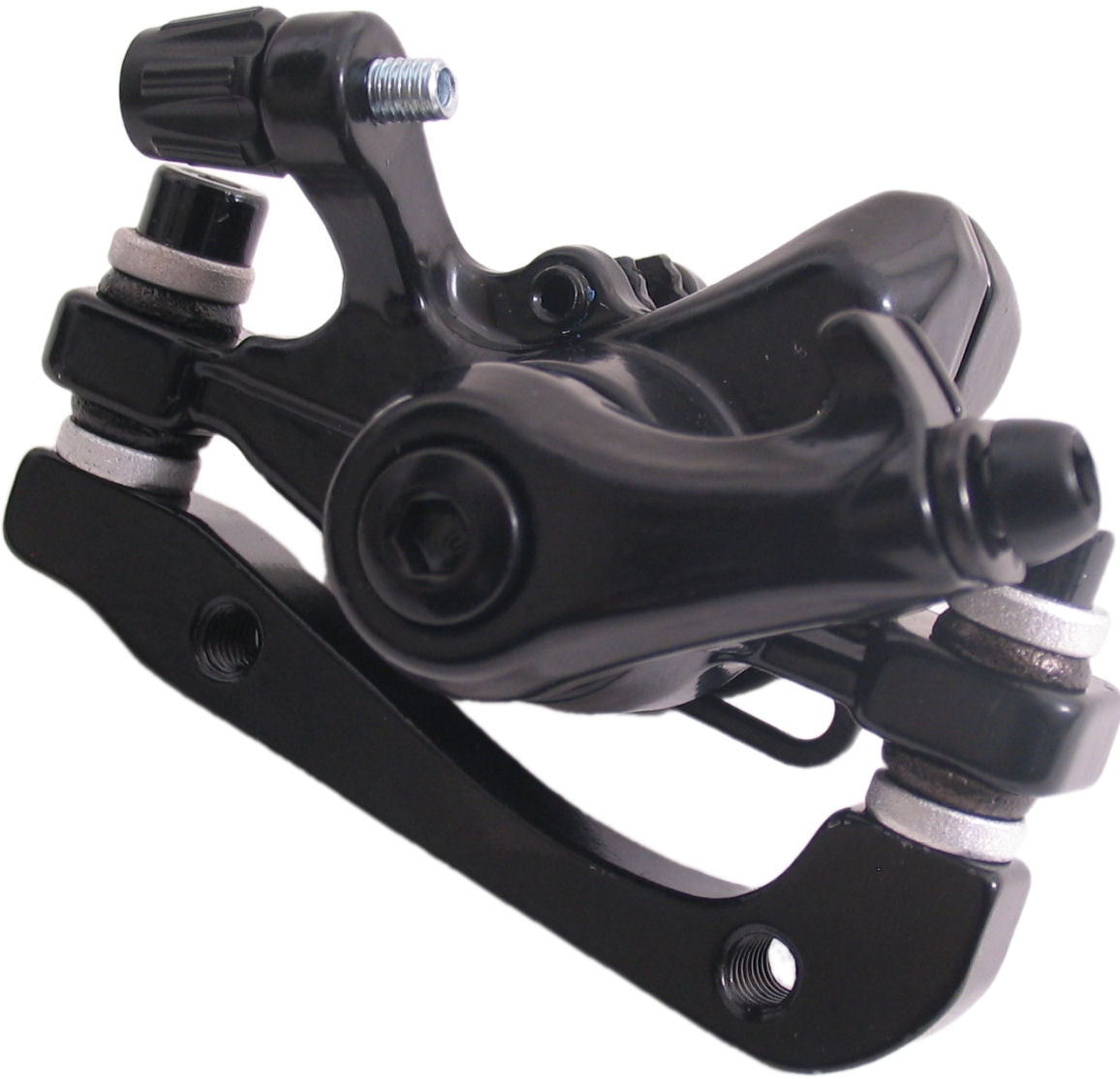 Remklauw Promax mechanisch voor remschijf 180 mm voor / 160 mm achter - PM / IS