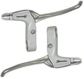 Remgreepset Saccon voor rollerbrake - 4 vingers - satijn / zilver