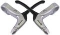 Remgreepset Saccon voor rollerbrake - 4 vingers - satijn / mat zwart