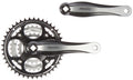 Crankstel Miranda Beta 3R+ 22/32/42T - zwart/zilver