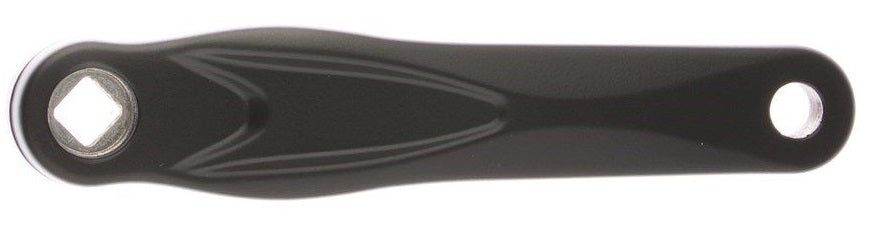 Crankarm links Miranda Alfa 1 170mm - zwart gecoat