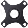 Crank spider Miranda Bosch 4 motor 4-arm BCD 104 52.0mm - aluminium zwart