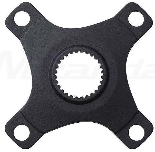 Crank spider Miranda Bosch 4 motor 4-arm BCD 104 52.0mm - aluminium zwart