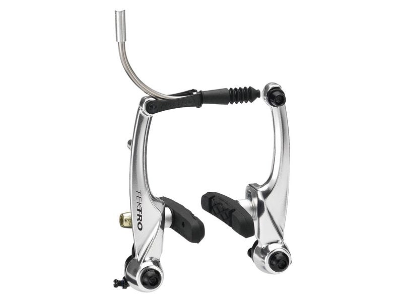 V-brake Tektro M530 824.12 (V/A) inclusief remblokken - zilver
