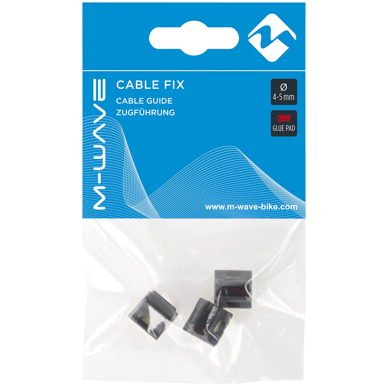 Kabelgeleiders M-Wave ø5-6 mm (3 stuks)